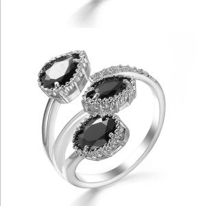 925 silver adjustable ring